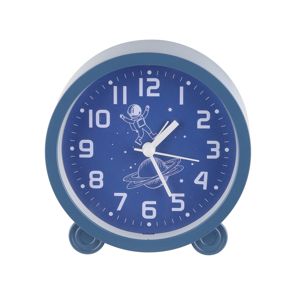 Round Alarm Clock - Multiple Colors