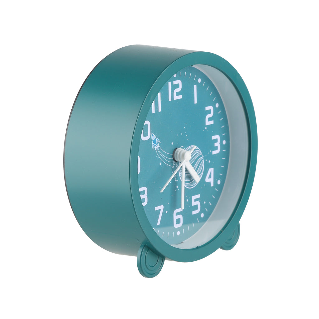 Round Alarm Clock - Multiple Colors