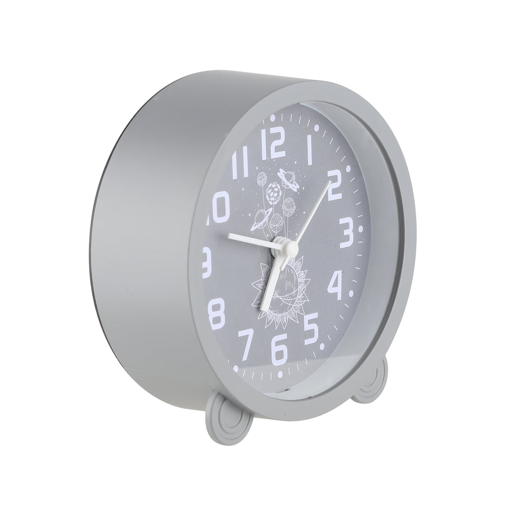 Round Alarm Clock - Multiple Colors