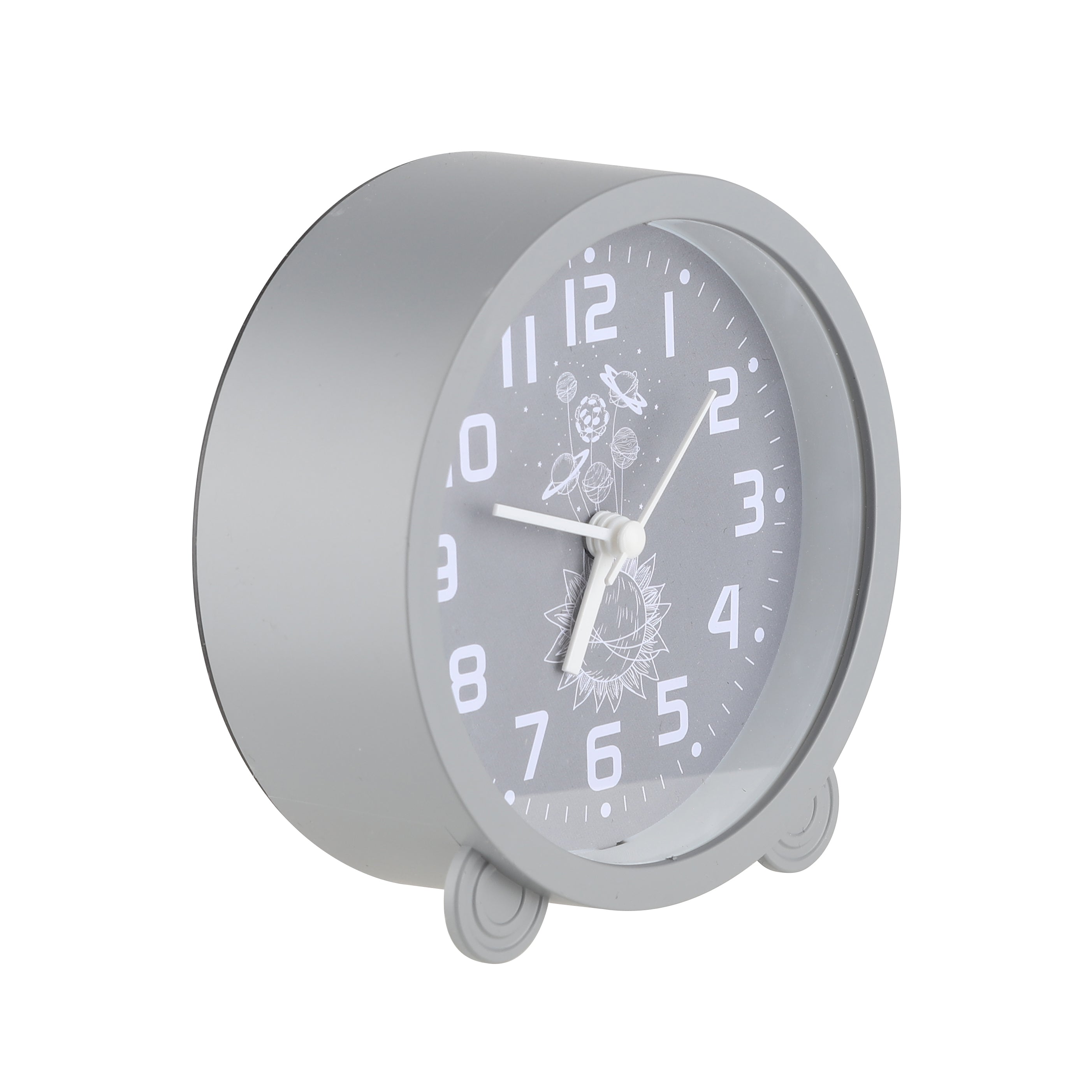 Round Alarm Clock - Multiple Colors