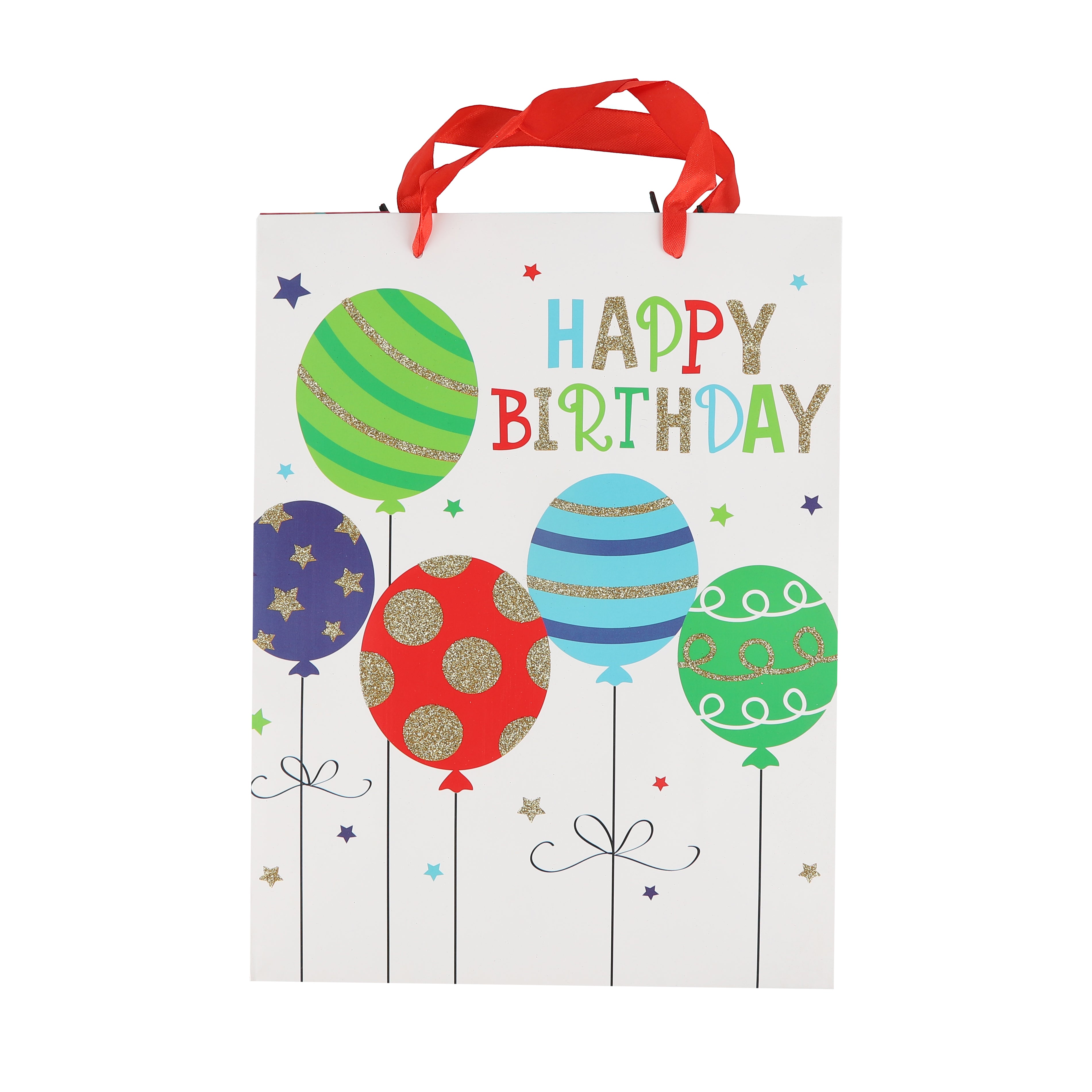 Large Gift Bag Side View — Wholesale Retail Gift Bags for Grocery Stores Canada