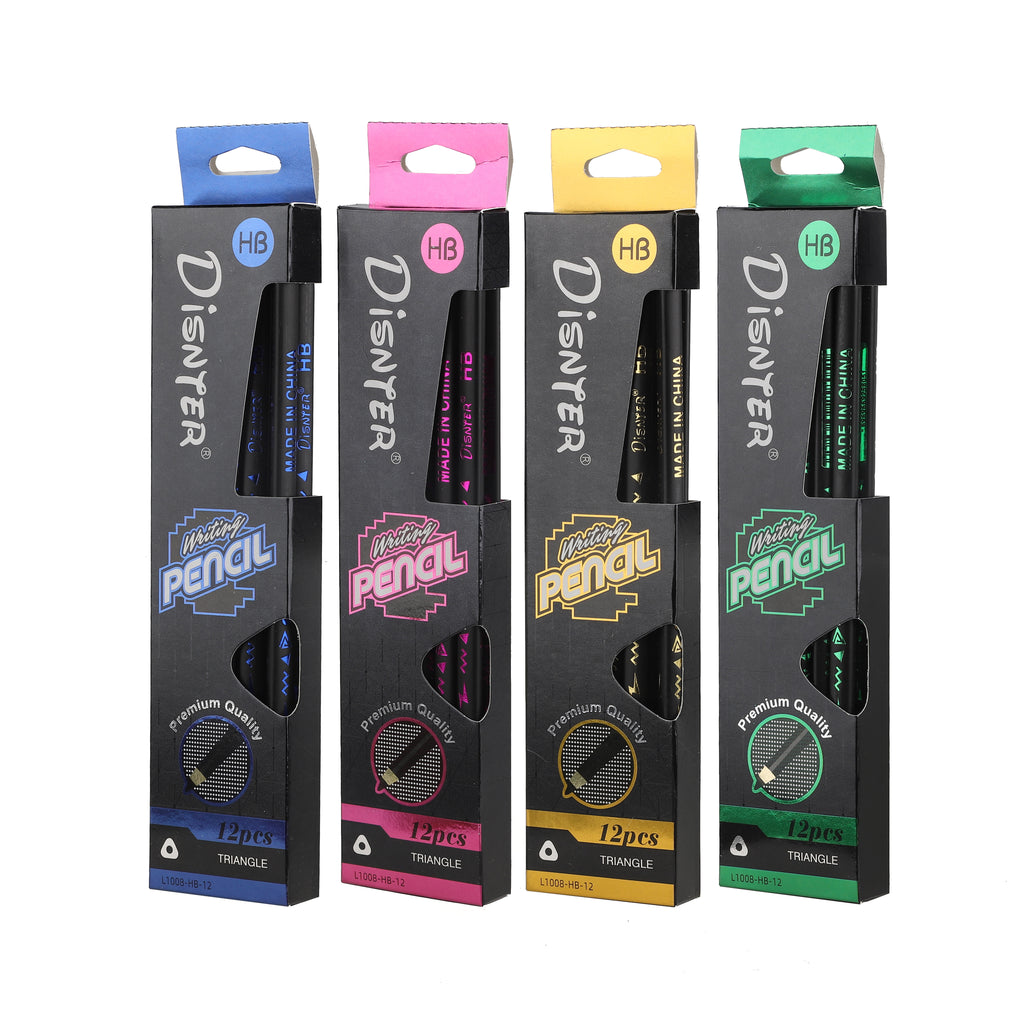 Wholesale HB Pencils Box of 12 Mixed Color Boxes — Bulk Pencils for Schools and Offices Canada