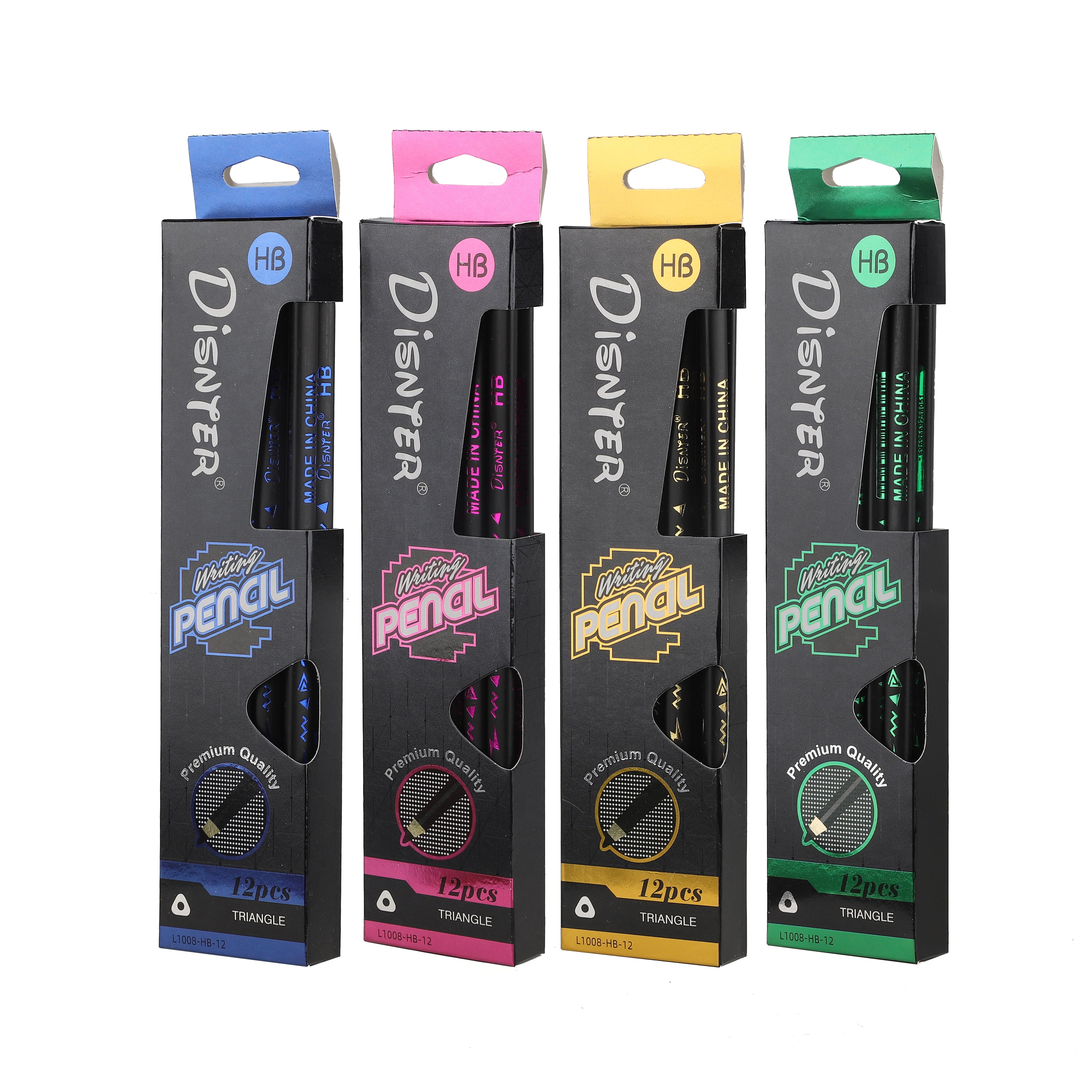 Wholesale HB Pencils Box of 12 Mixed Color Boxes — Bulk Pencils for Schools and Offices Canada
