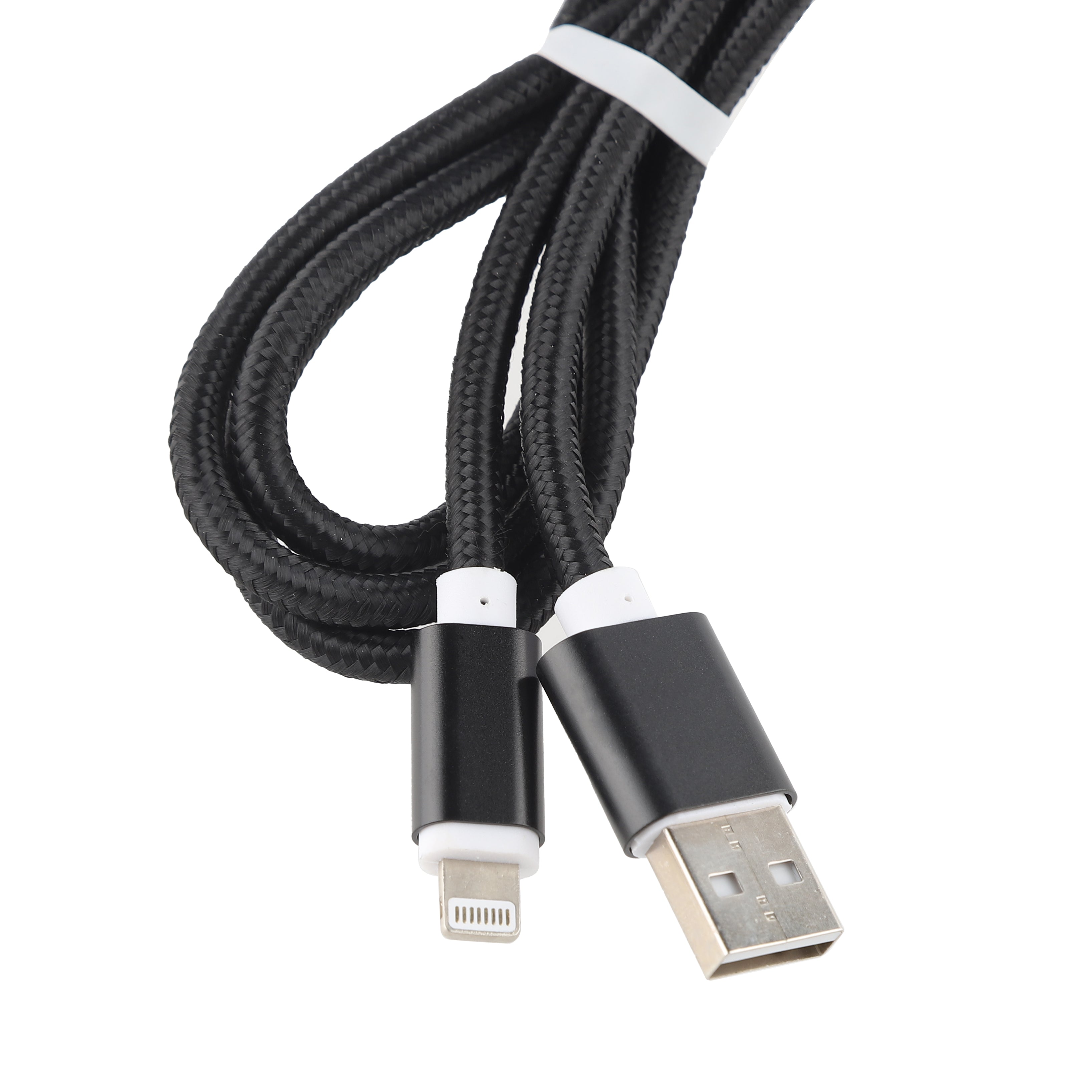 Short iPhone Cable 1m Close-Up Lightning Port — Wholesale Electronics Supplier Low Minimum Order Canada CAD Pricing
