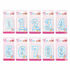 Birthday Candles Close-Up Mixed Colors — B2B Wholesale Party Supplies Distributor Canada