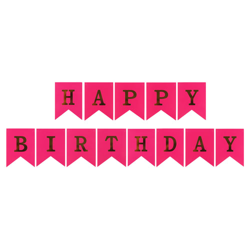 Buy Wholesale Birthday Banner 9 Colors Mix — Bulk Party Decorations for Dollar Stores Canada