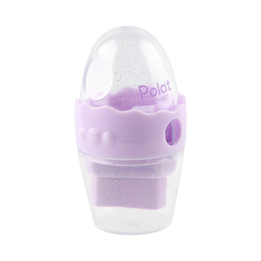 Eraser Pencil Sharpener Combo Set Packaged — Wholesale School Supplies Calgary