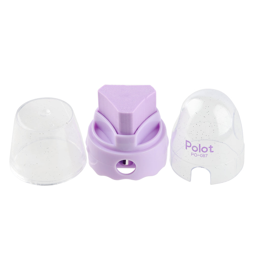 Eraser Sharpener Set Mixed Colors Close-Up — Wholesale Dollar Store School Products Canada