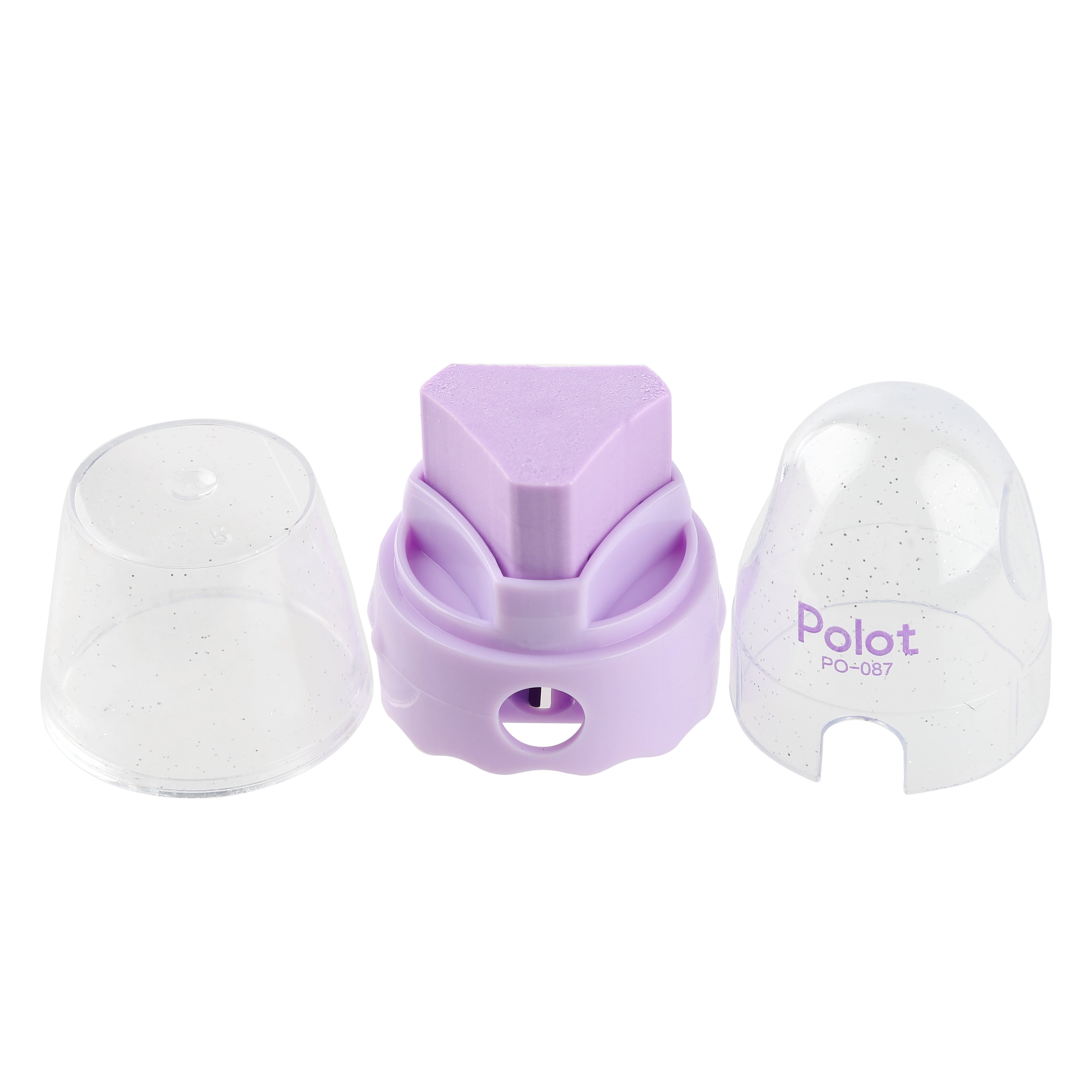 Eraser Sharpener Set Mixed Colors Close-Up — Wholesale Dollar Store School Products Canada