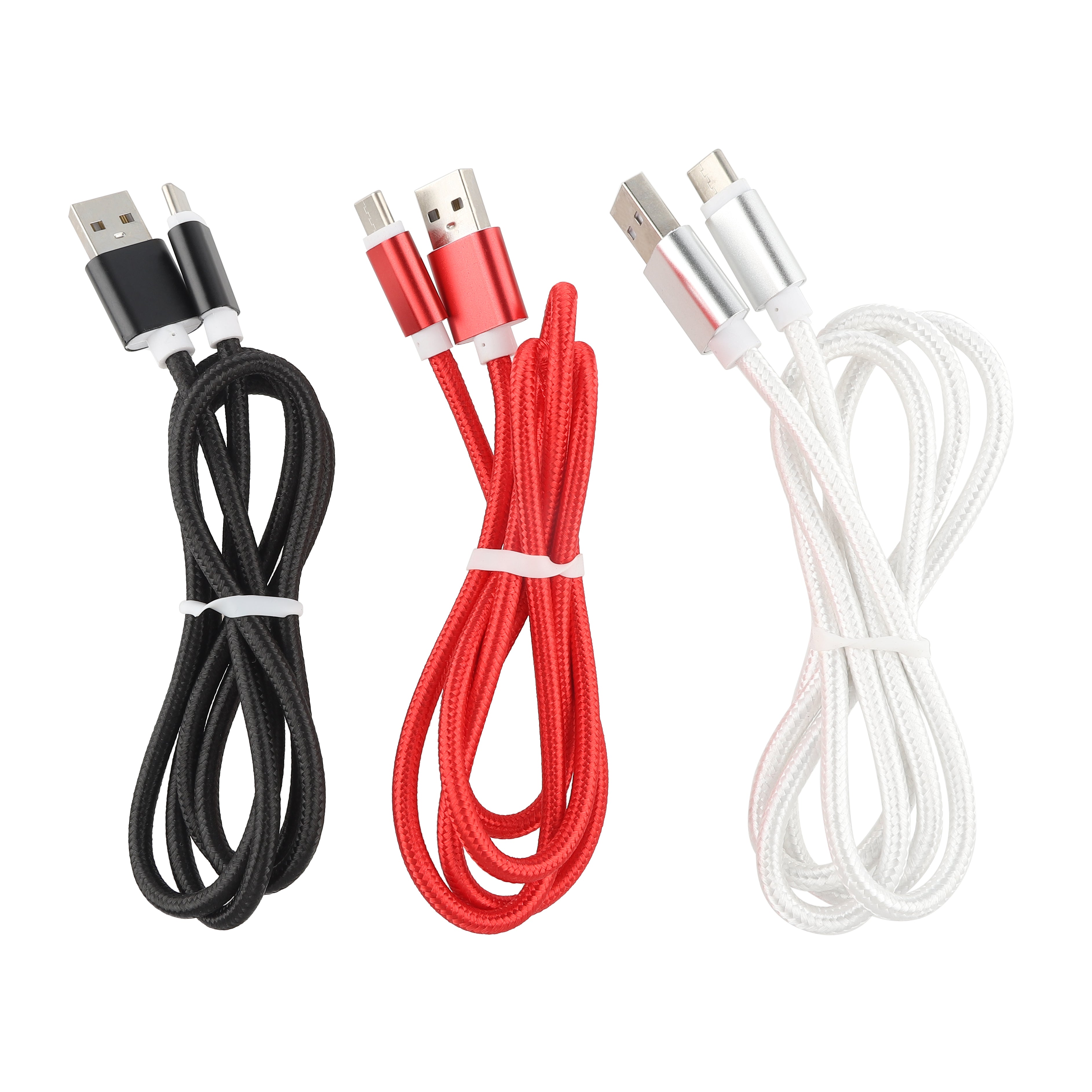 Fast Charge Type-C Cable 1m Packaged — Buy Bulk Phone Charging Cables for Dollar Stores Calgary Alberta
