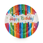 Birthday Plates 10pc Pack Packaged — Wholesale Party Supplies Calgary Alberta