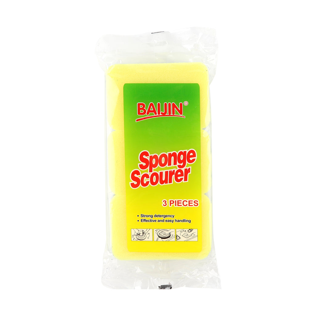 Order Wholesale Cleaning Sponge 3-Pack 11x7x3cm — Buy Bulk Kitchen Sponges for Grocery Stores and Restaurants Canada