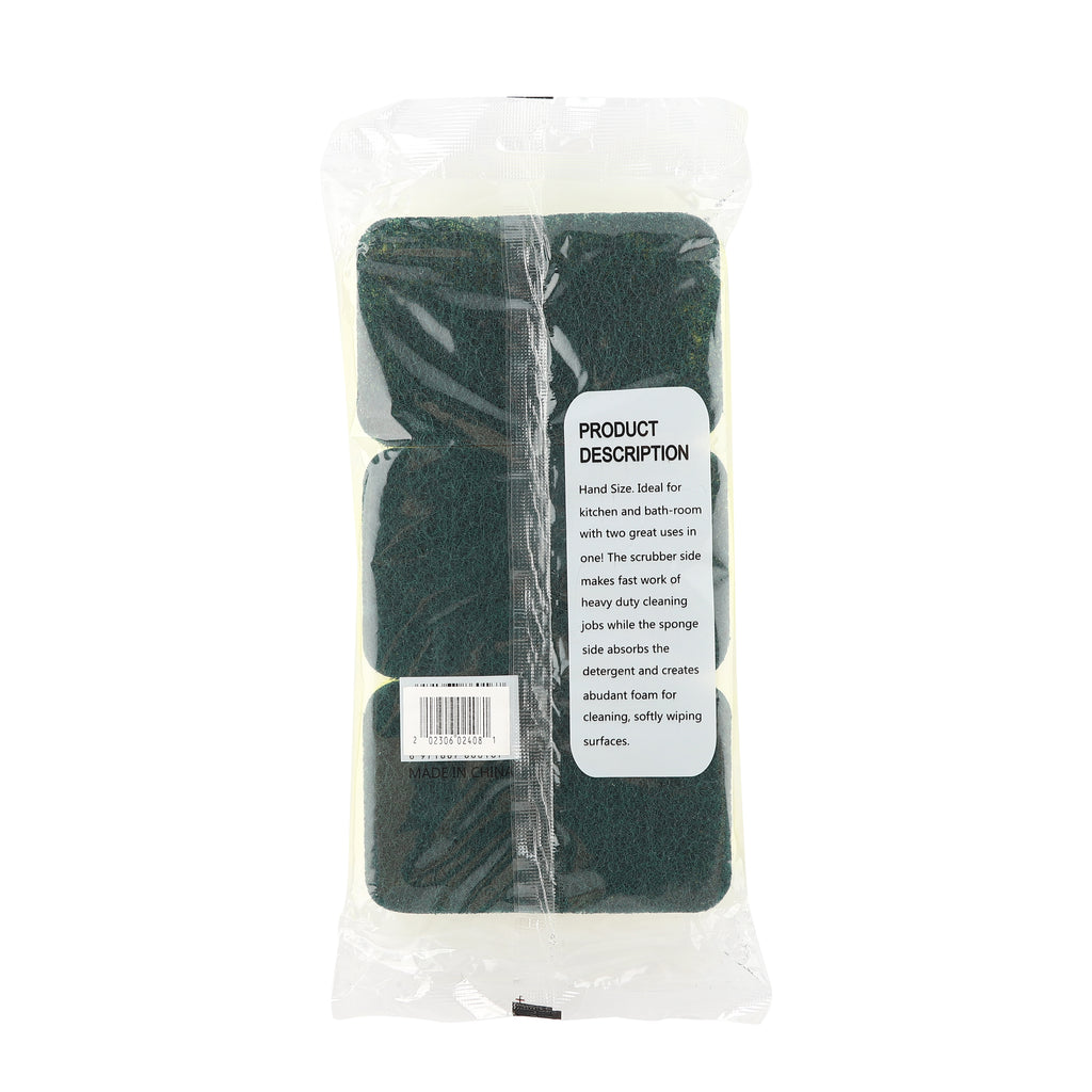 Kitchen Cleaning Sponge 3pc Pack Packaged — Stock Up Wholesale Restaurant Supplies Calgary Alberta