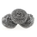 Buy Bulk Stainless Steel Scrubbers 3-Pack — B2B Wholesale Restaurant Cleaning Products Supplier Canada CAD Pricing