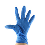 Nitrile Gloves Close-Up Texture — Low Minimum Order Wholesale Cleaning Company Supplies Canada