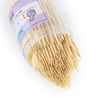 Bamboo Toothpick Pack Open View Close-Up — Wholesale Restaurant Supplies Low Minimum Order Canada