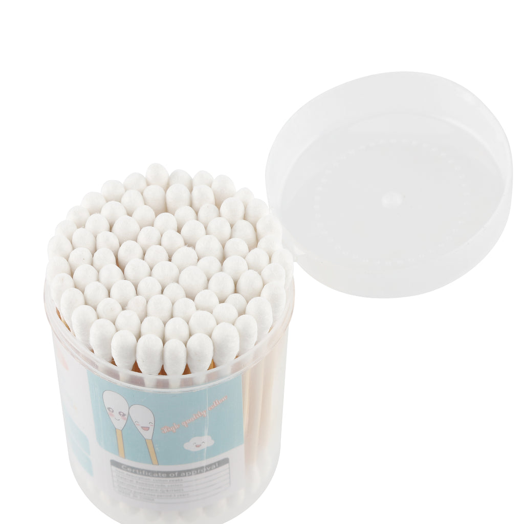 Cotton Swabs 80pc Box of 12 Packaged — Stock Up Wholesale Personal Care for Dollar Stores Calgary Alberta