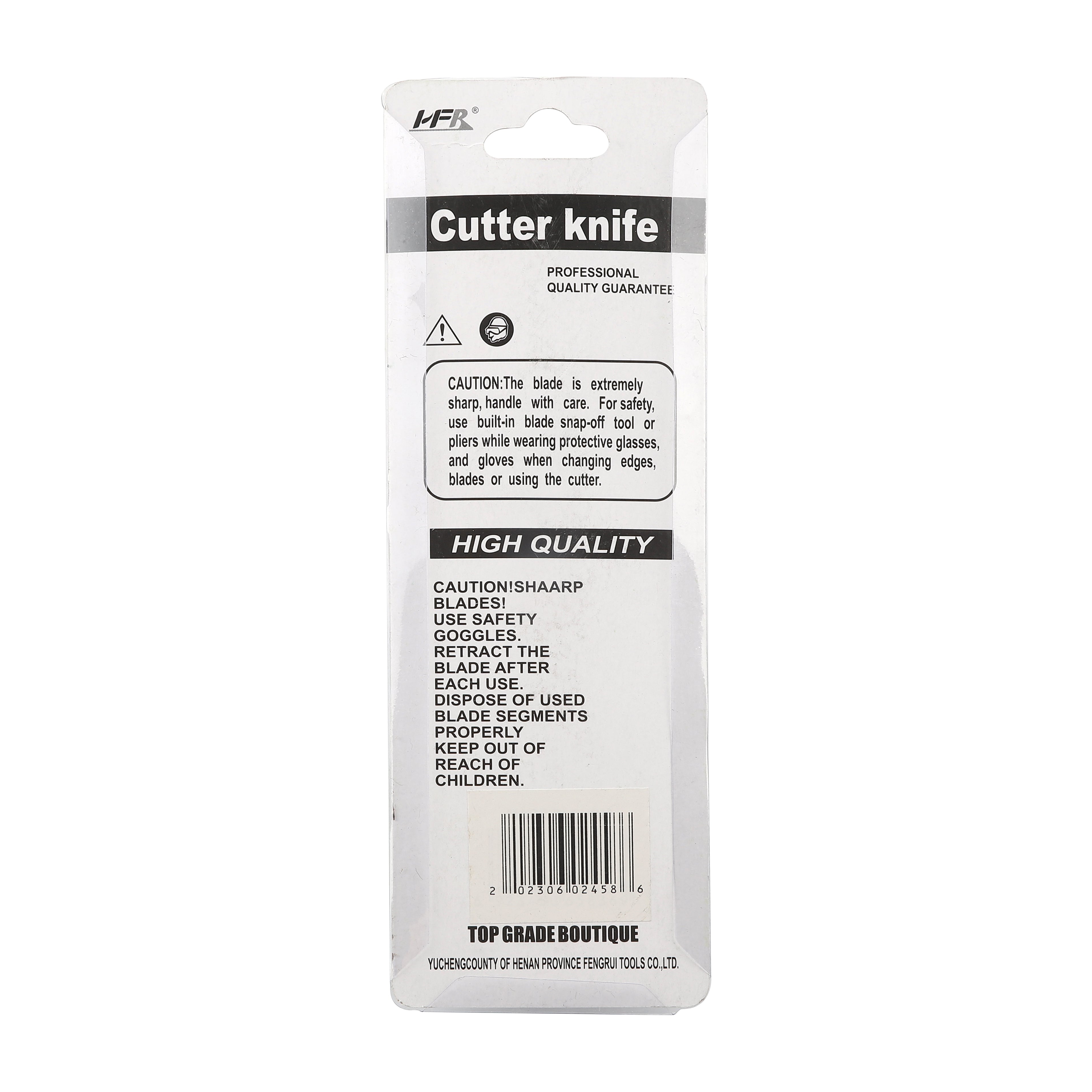 Box Cutter Utility Knife 16x4cm Packaged — Wholesale Hardware Supplies Calgary