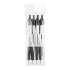 Wholesale Ballpoint Pen 4-Pack Black Blue — Bulk Pens for Offices and Schools Canada