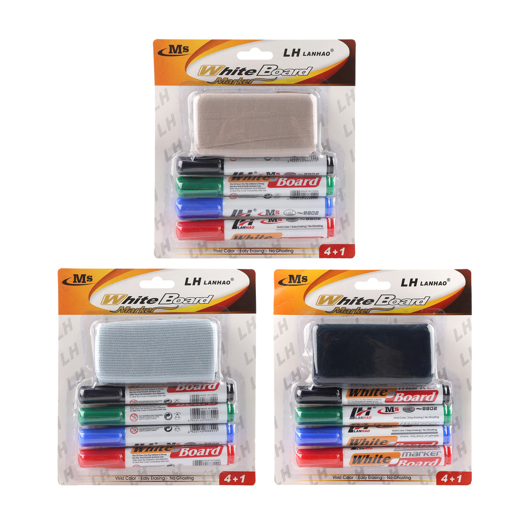 Whiteboard Marker Set Close-Up Colors — Wholesale School and Office Supplies Canada