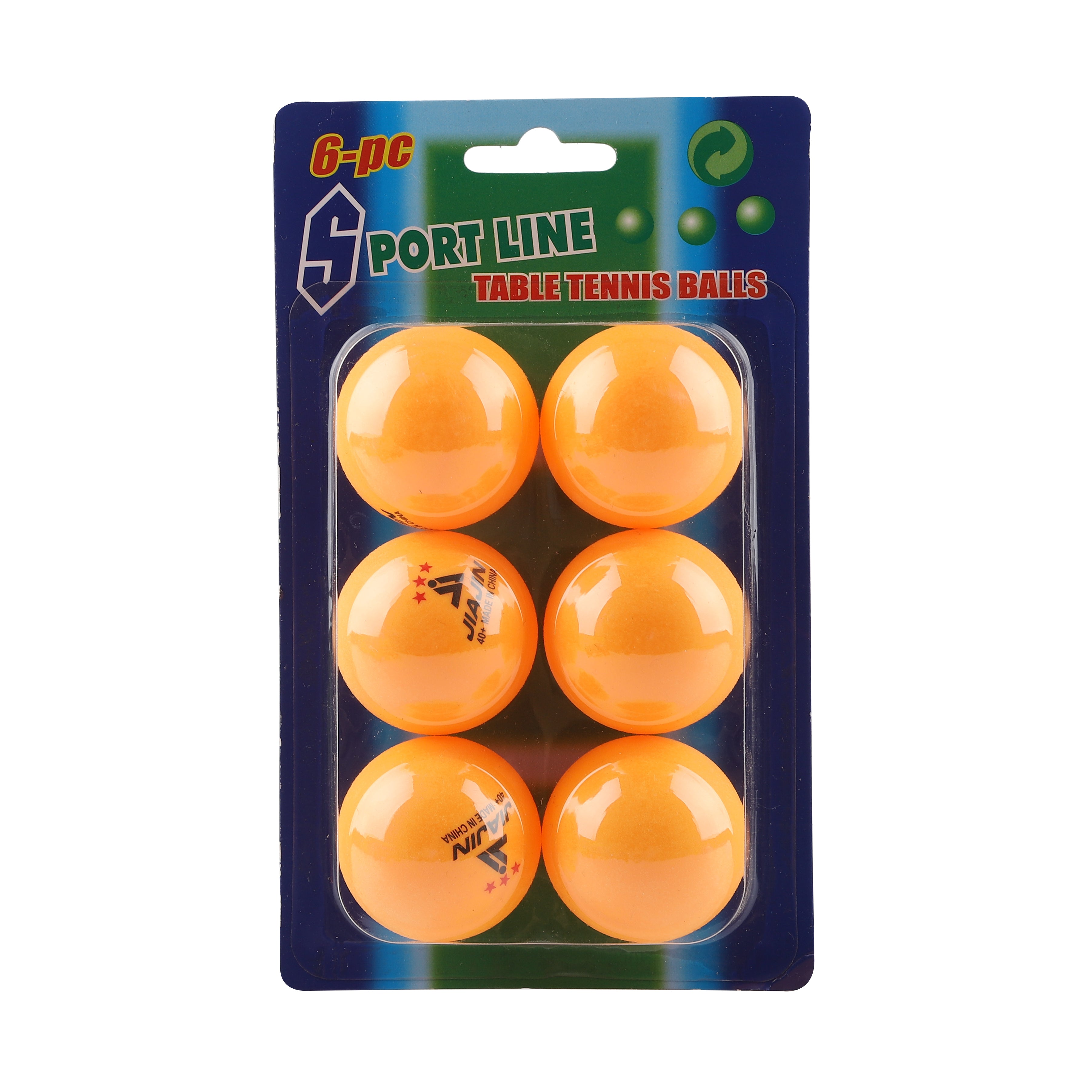 Order Wholesale Table Tennis Ping Pong Ball Set 6-Pack 40mm Yellow — Bulk Ping Pong Balls Canada