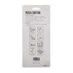Pizza Cutter Wooden Handle 17cm Packaged — Stock Up Wholesale Food Service Supplies for Grocery Stores Calgary Alberta