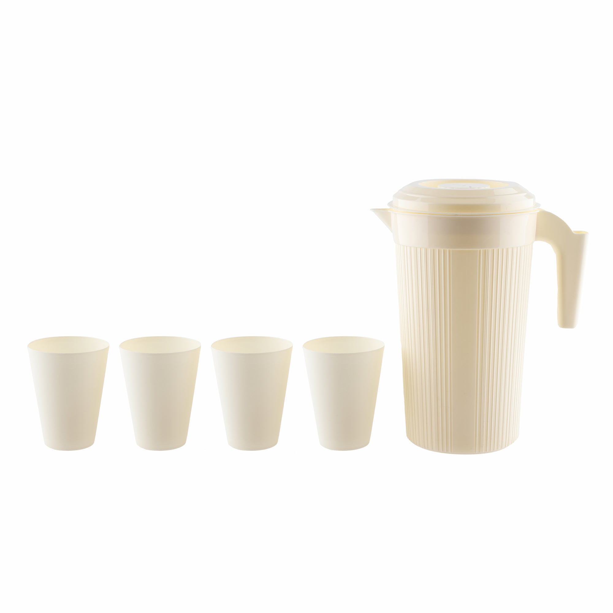 Buy Bulk Water Jug Cup Set Plastic — B2B Wholesale Restaurant and Office Supplies Supplier Canada CAD Pricing