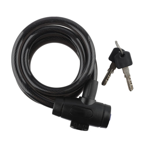 Bicycle Cable Lock 120cm Packaged — Buy Bulk Bike Security for Convenience Stores Calgary Alberta