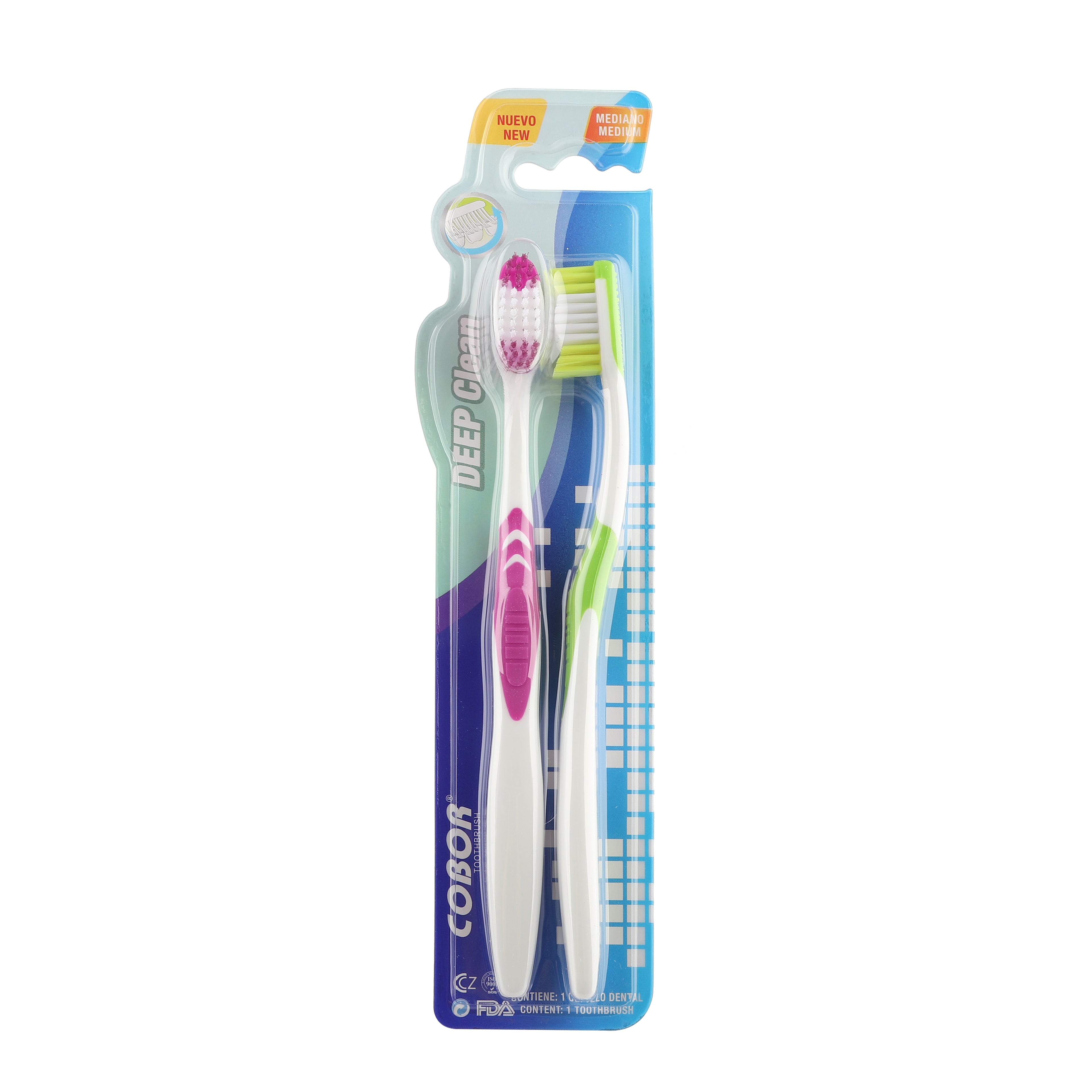 Order Wholesale Adult Toothbrush 2-Pack 24x5.5cm — Buy Bulk Toothbrushes for Convenience Stores and Grocery Stores Canada