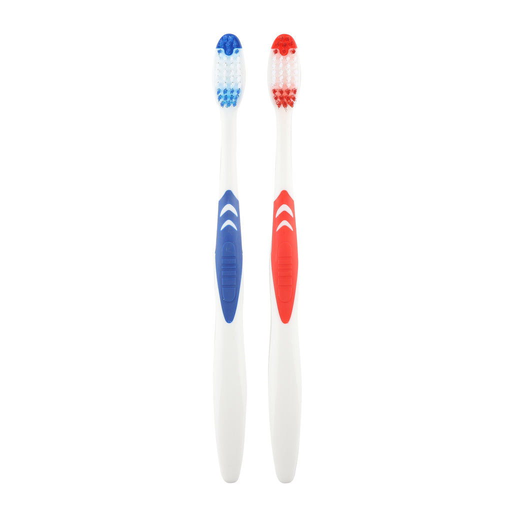Buy Bulk Adult Toothbrushes 2-Pack — B2B Wholesale Hygiene Supplier for Retailers Canada CAD Pricing