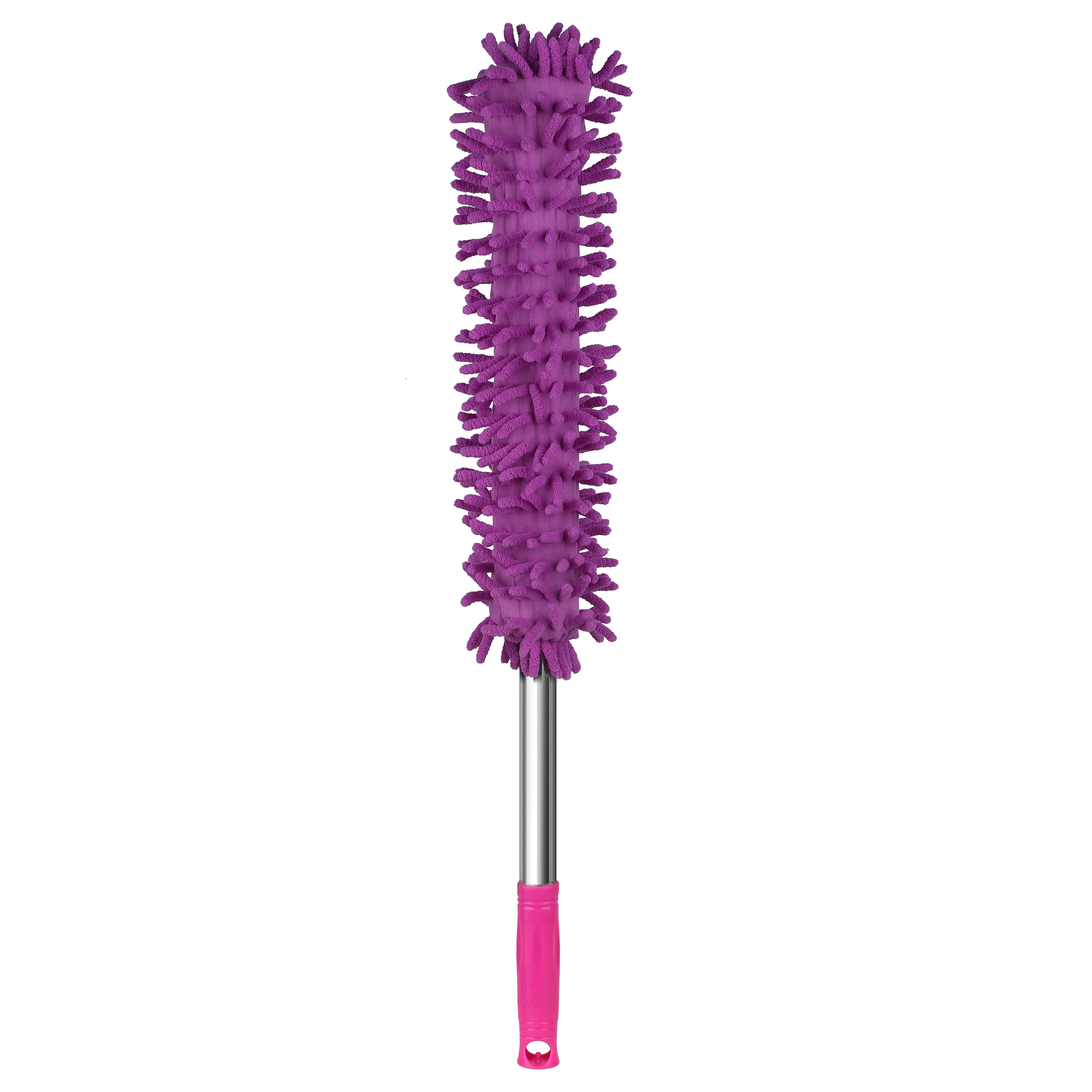 Long Handle Microfiber Duster Side View — Wholesale Household Cleaning Supplier Calgary Alberta Canada