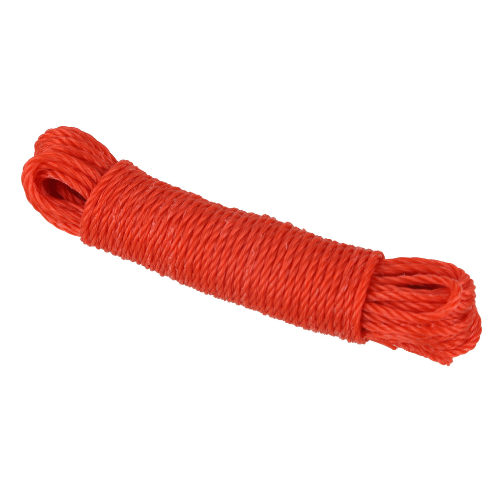 Thin Utility Rope 10m Close-Up — Low Minimum Order Wholesale Hardware Products Canada