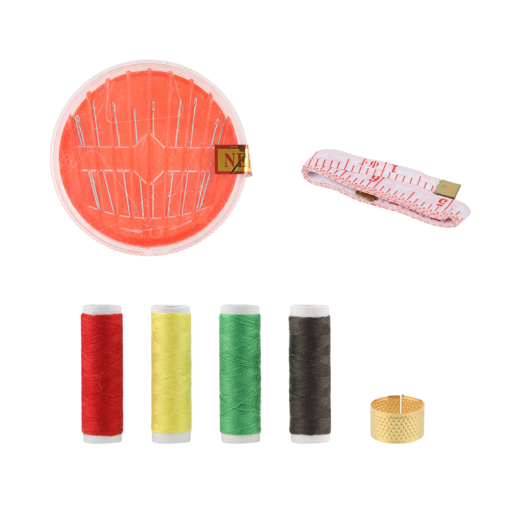7pc Needle Thread Sewing Kit Packaged — Stock Up Wholesale Craft Supplies for Convenience Stores Calgary Alberta