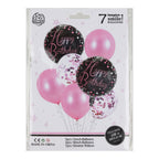 Party Balloon Set 7pc Mix Designs Packaged — Order Wholesale Party Supplies Calgary