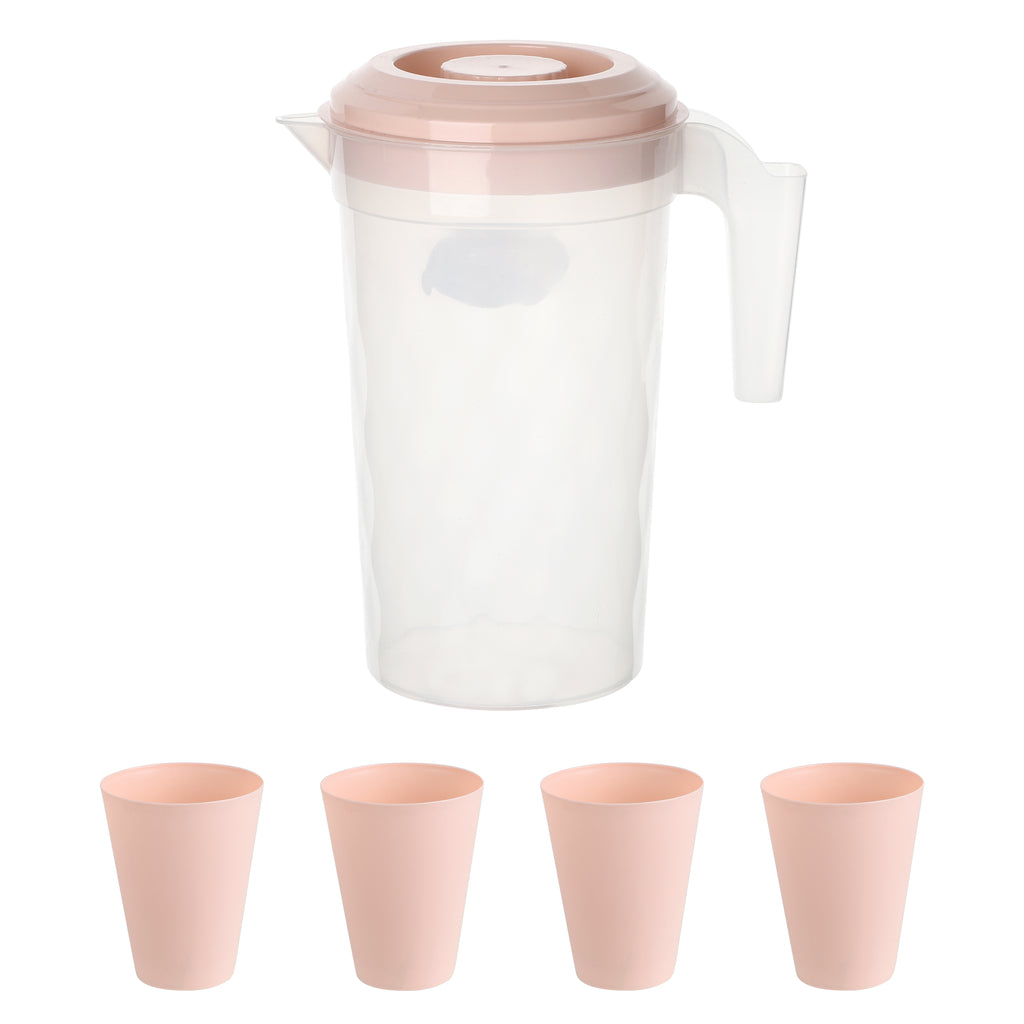 Large Water Jug 4 Cup Set Packaged — Stock Up Wholesale Kitchen Accessories for Restaurants Calgary Alberta