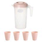Large Water Jug 4 Cup Set Packaged — Stock Up Wholesale Kitchen Accessories for Restaurants Calgary Alberta