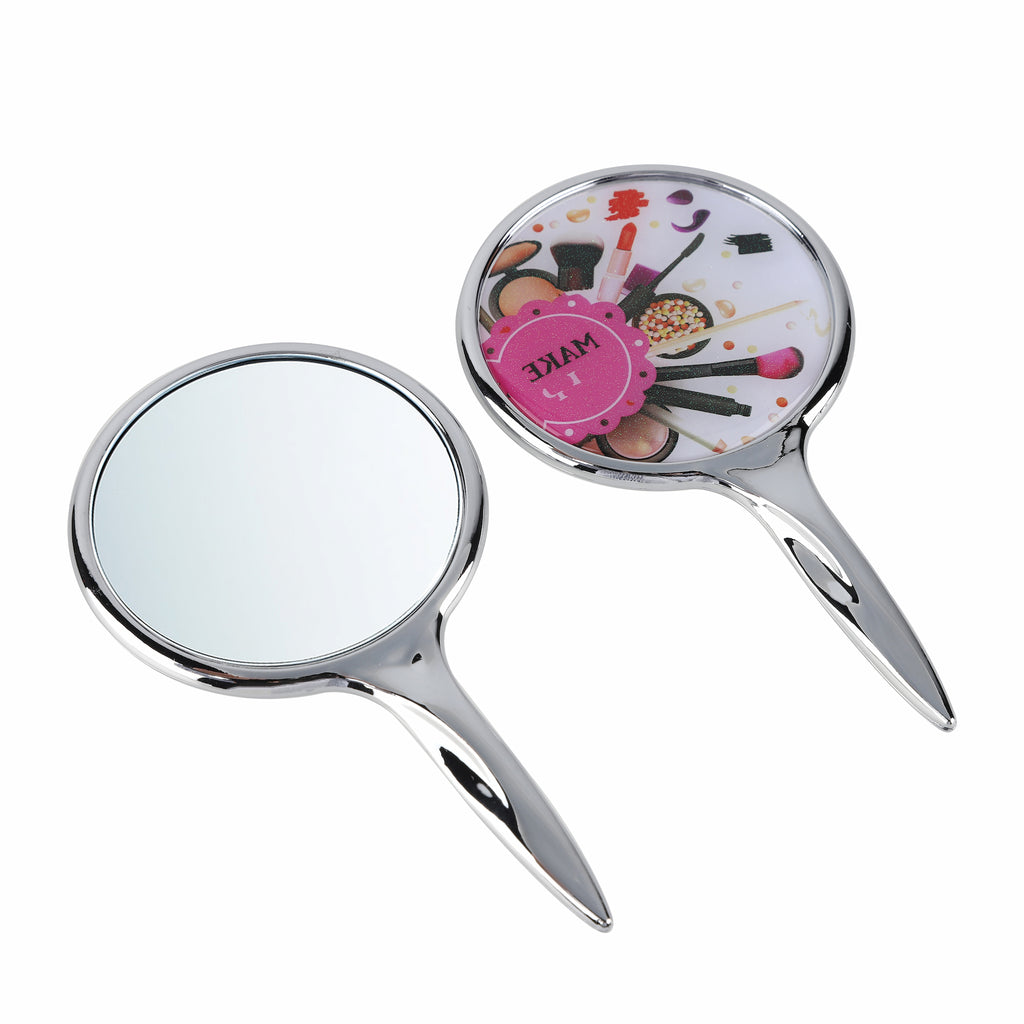 Pocket Mirror Open View Close-Up — Low Minimum Order Wholesale Beauty Products Canada